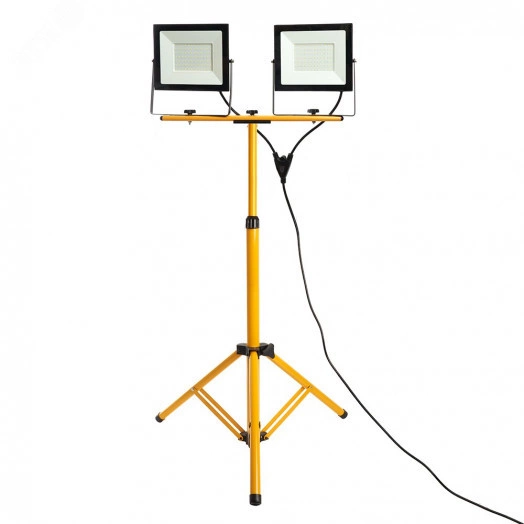 Прожекторы светодиодные ДО-2х100 на штативе 6400К 18000Лм IP65