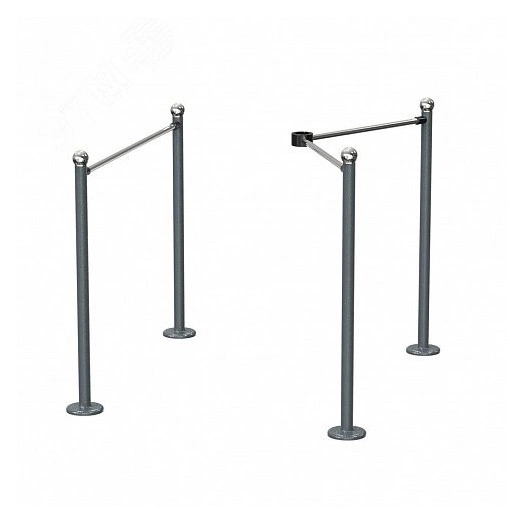 Комплект ограждения для роторного турникета с угловой планкой ОП-Р