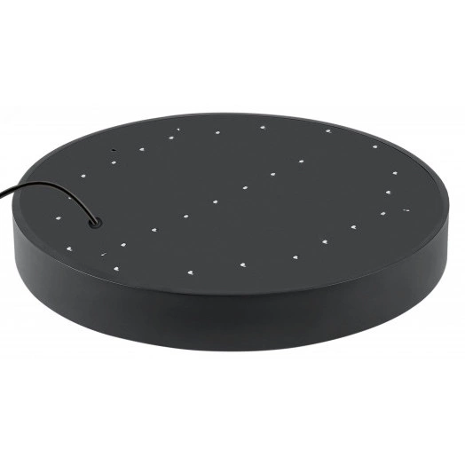 Светильник LED Geometria Ring SPO-132-B-40K-088 88Вт 4000К 800х800х80 черный подвесной драйвер внутри