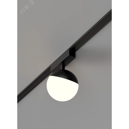 Светильник светодиодный трековый Sphere d100 для магнитной системы Galakti 122x100x153 мм 6 Вт 4000 K CRI>90 белый