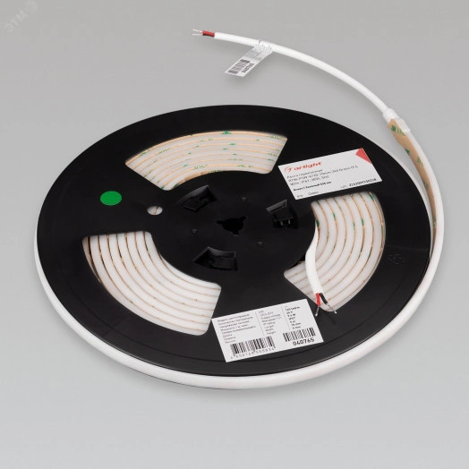 Лента герметичная RTW-PSW-A120-10мм 24V Green (9.6 W/m, IP67, 2835, 5м) (5 лет)