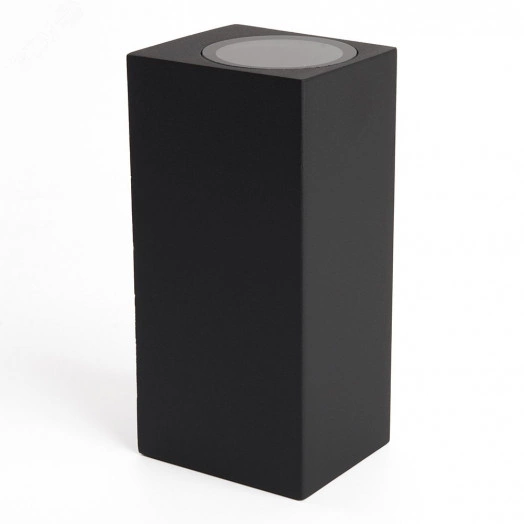 Светильник ДБУ вверх/вниз 2хGU10 без ламп IP65 черный