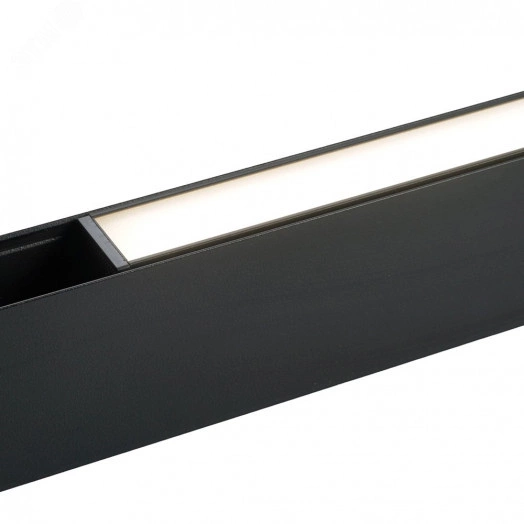 Светильник светодиодный трековый магнитный на шинопровод ДПО-36w 4000К 2880Лм 48v черный