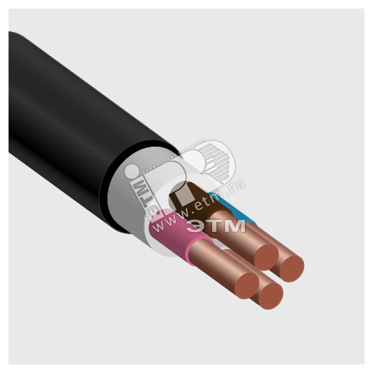 Кабель силовой ВВГЭнг(А)-FRLSLTx 4х6ок(N)-0.66