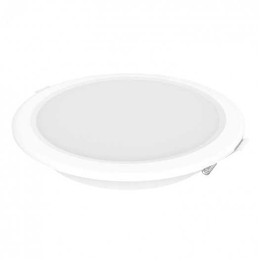 Светильник светодиодный ДВО 18 Вт 4000К 1600 лм 170-260В IP20 D170х26мм монт d140мм Пластик Elementary Gauss