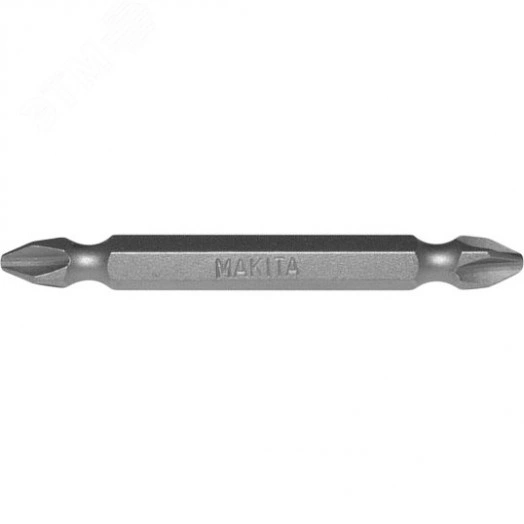 Насадка бита двусторонняя PZ2, 65 мм, E-form (MZ), 100 шт., банка