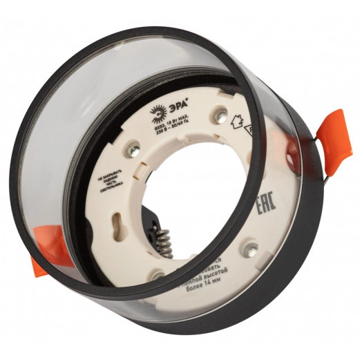 Светильник встраиваемый под лампу GX53 KL82 BK черный (лампа не входит в комплект)