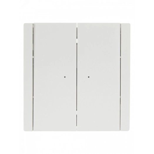 FORTE&PIANO Выключатель 2-клавишный с индикацией 10А FP206 белый IEK