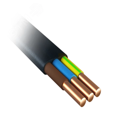 Кабель силовой ВВГ-П 3х6ок-1 (100м)ТРТС