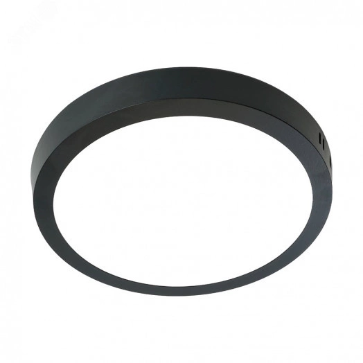 Светильник светодиодный ДПО-18w 4000K 1260Лм черный