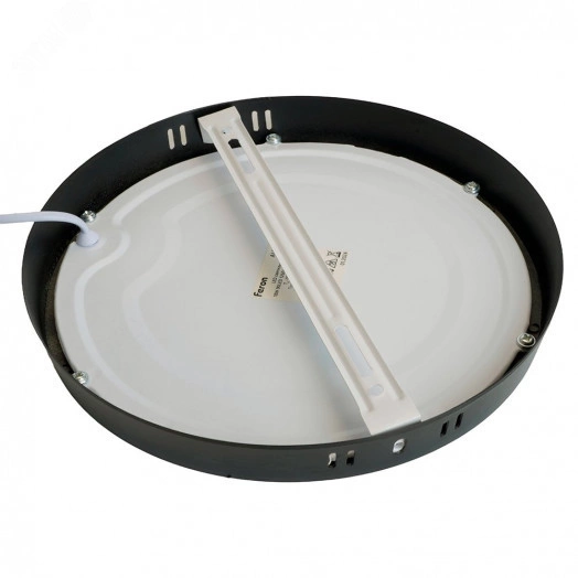 Светильник светодиодный ДПО-18w 4000K 1260Лм черный