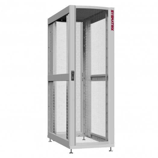 Шкаф серверный 48U 800х1200 передняя дверь: одностворчатая перфорированная IP20. задняя дверь: одностворчатая перфорированная IP20. боковые панели: без. цвет: серый RAL7035 