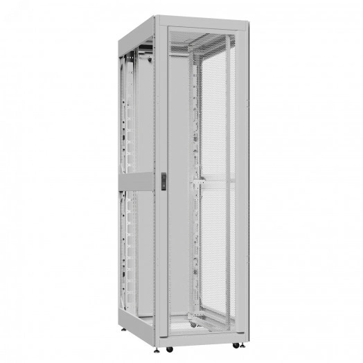 Шкаф серверный 42U 800х1200 передняя дверь: двустворчатая глухой металл IP51. задняя дверь: одностворчатая перфорированная IP20. боковые панели: без. цвет: серый RAL7035 