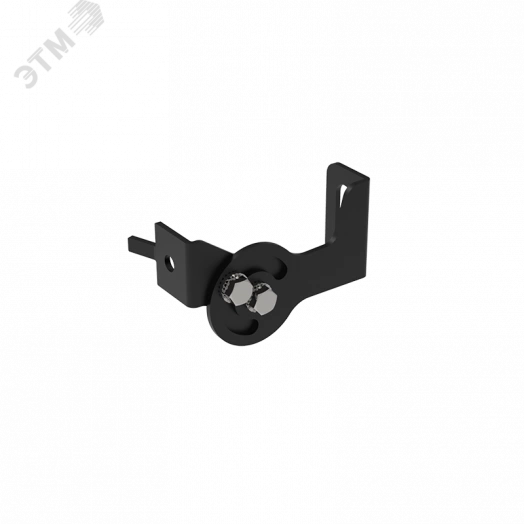 Кронштейн 70 мм для светильников серии Regula 2.0 RAL9005 черный цвет