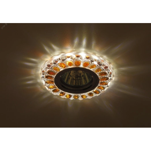 DK LD10 SL OR/WH Точечные светильники декор cо светодиодной подсветкой MR16, прозрачный оранжевый