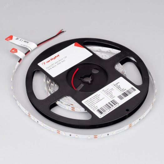 Лента RT-A60-8мм 12V Blue (4.8 W/m, IP20, 5м) (4.8 Вт/м, IP20)