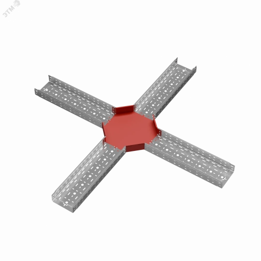 Х-разветвитель 80х200 мм ПЛЮС INOX304