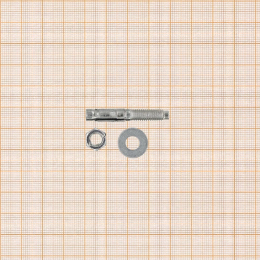 Анкер клиновой MULTI PRO оцинкованный 6х40 мм (2 шт.)