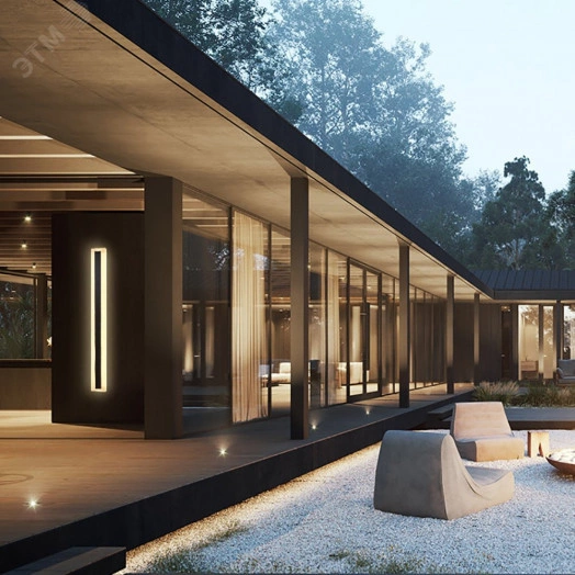 Светильник светодиодный уличный ДБУ-45w 3000К IP54 черный