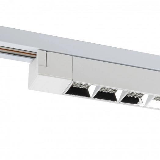 Светильник-прожектор ULB-Q283 20W/4000K WHITE светодиодный трековый Линейный 1600 Лм (4000К) Корпус белый