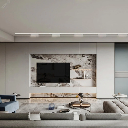 Светильник-прожектор ULB-Q283 20W/4000K WHITE светодиодный трековый Линейный 1600 Лм (4000К) Корпус белый