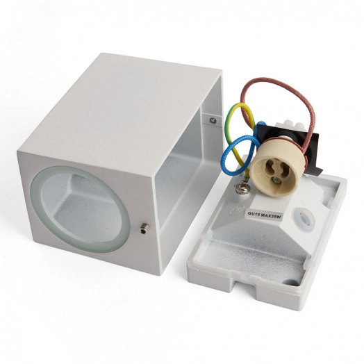 Светильник ДБУ GU10 без лампы IP65 белый