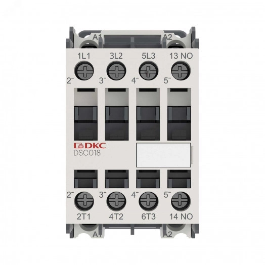 Магнитный контактор YON DSC018 18A 7,5кВт AC3 3P кат.110В DC 1НО