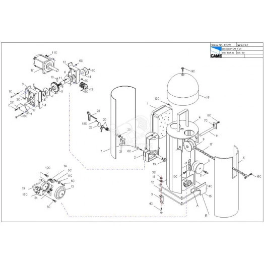 Основание корпуса привода VER (арт)