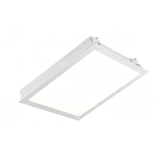 Светильник LED ОФИС КОМФОРТ CRI90 (СВО) 40Вт 3750Лм 5,0К КСС Д IP65 опал встраиваемый в Ингермакс ClipIn