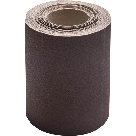 Бобина шлифовальная, на тканевой основе, водостойкая, KK18XW 12-H (Р100), 200 мм, 20 м