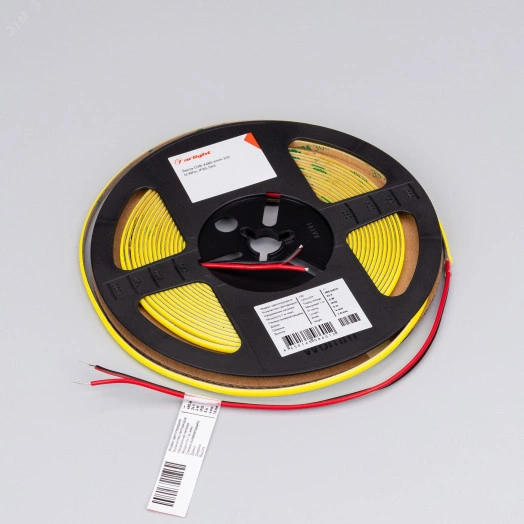 Лента COB-X480-4mm 24V Yellow Volt (4 W/m, IP20, 5m) (Arlight, -)