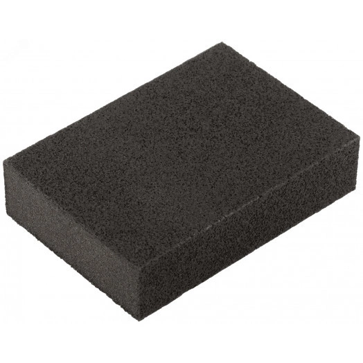 Губка шлифовальная алюминий-оксидная, 100х70х25 мм, Р 120