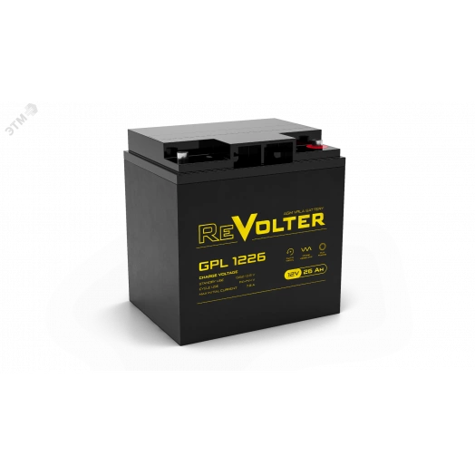 Аккумуляторная батарея Revolter GPL 12В 26Ач