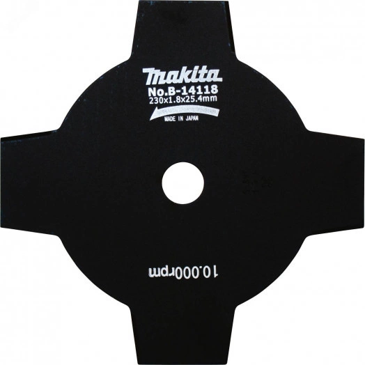 Нож для травы, 4 зуба, d- 230x25,4мм