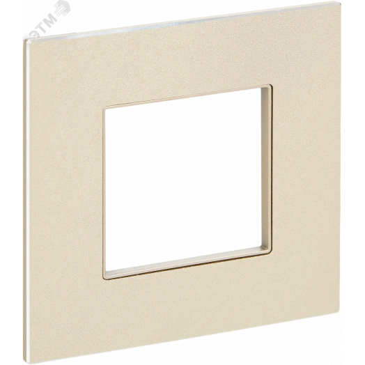 SKANDY Рамка 1-местная SK-F31Sh металл шампань IEK