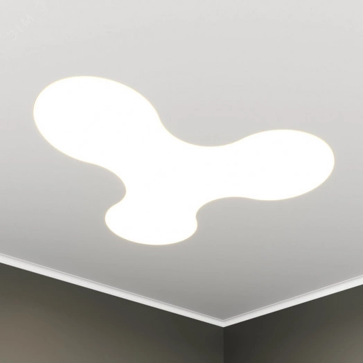 Светильник светодиодный RVE-LBX-SONAR-1530-V (Спинер 1530х1407х120мм 122Вт встраиваемый 4000K Белый)