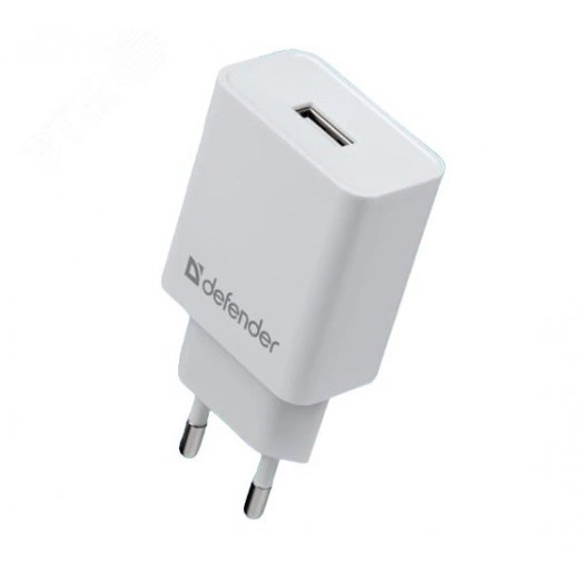 Зарядное устройство сетевое UPA-21 белый, 1xUSB, 5V/2.1А