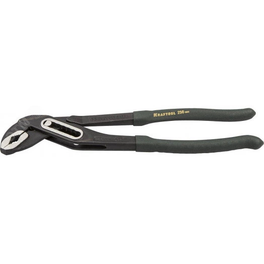 Клещи переставные ''PANZER'', Cr-V, коробчатый шарнир, захват до 45мм / 1 1/2'', 250мм