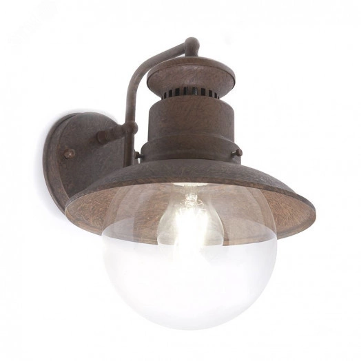 Светильник НБУ-60w вниз Е27 IP44 коричневый