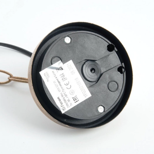 Светильник НСУ-60w цепь Е27 IP44 черное золото