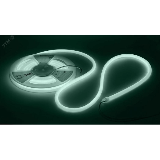 Лента светодиодная термостойкая для бани LS2835-9,6-120-24-6500K-IP68-3 year-5m (холодный бел.) ЭРА