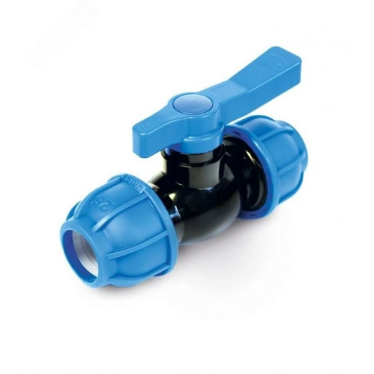 Кран шаровой неразъемный муфта-муфта 32x32