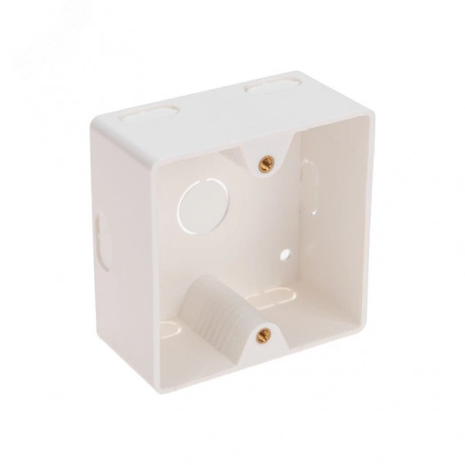 Короб накладной для лицевых панелей 80х80 под 2 модуля 45х22,5