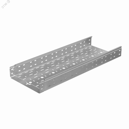 Лоток перф. 80х300х0,8 L2500 мм Быстрый монтаж ПЛЮС
