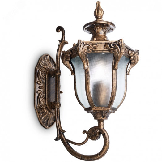 Светильник НБУ-60w вверх Е27 IP44 черное золото