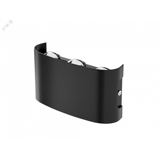 Светодиодный светильник накладной SLO- 6W4000K-B, черный