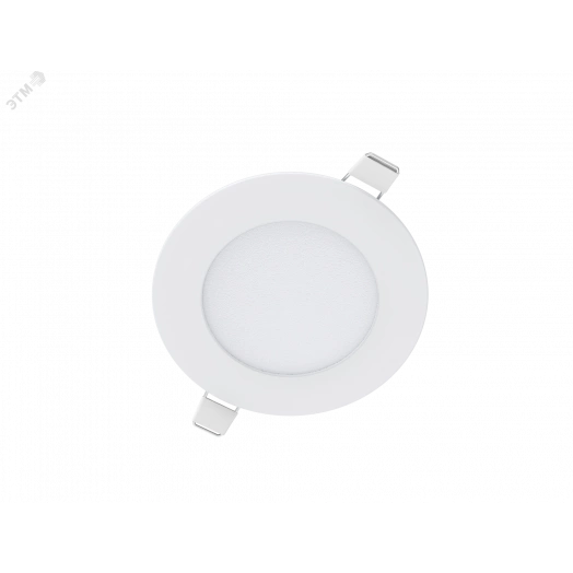 Светодиодный светильник встраиваемый круглый CLI- 6W2700K-R