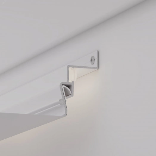 Профиль STRETCH-SHADOW-2000 WHITE (A2-CONTOUR-PRO) (Arlight, Алюминий)