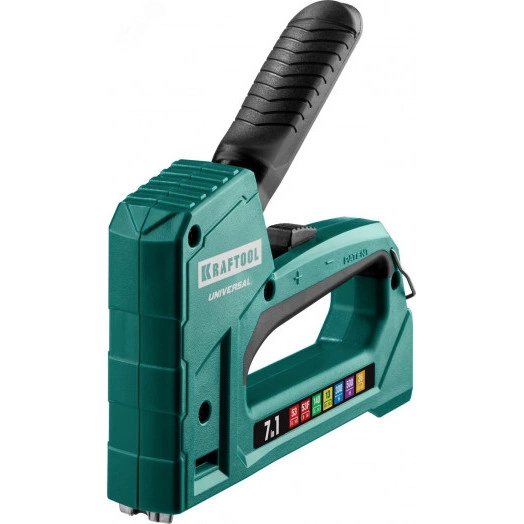 Универсальный лёгкий степлер 7-в-1: 53(6-14мм)/140(8-14 мм)/13/ 53F/36/500, Universal