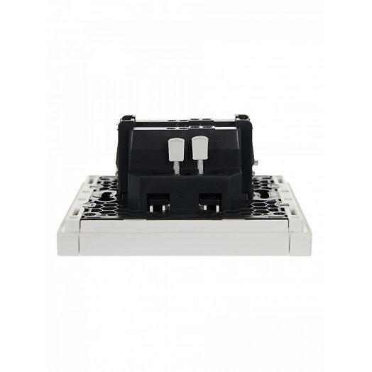 FORTE&PIANO Выключатель 1-клавишный проходной с индикацией 10А FP204 белый IEK